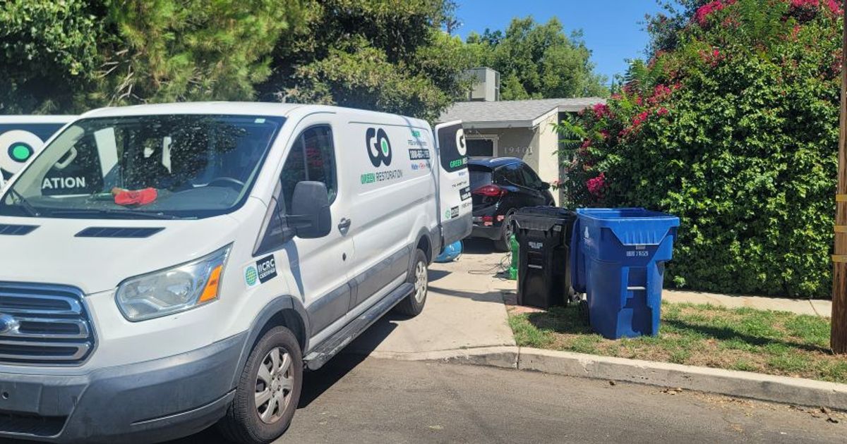 mold restoration work by Go Green Restoration