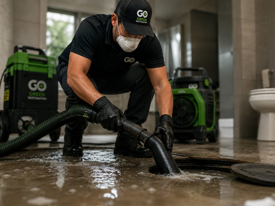 Sewage Backup & Cleanup